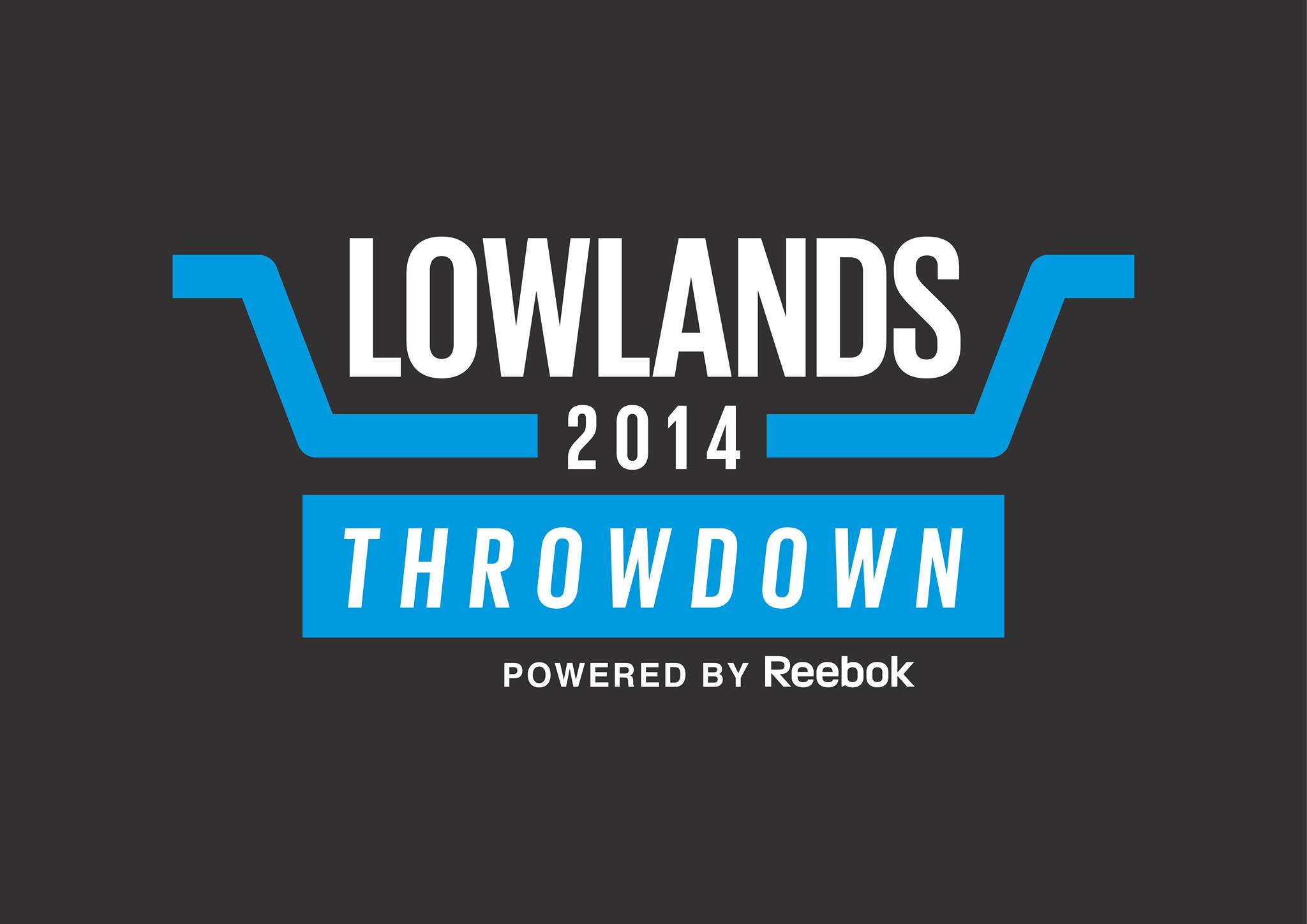 logo van het nederlandse crossfit competitie: lowlands throwdown