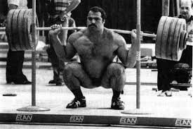 voorbeeld van de powerlifting squat