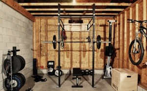crossfit home garage gym