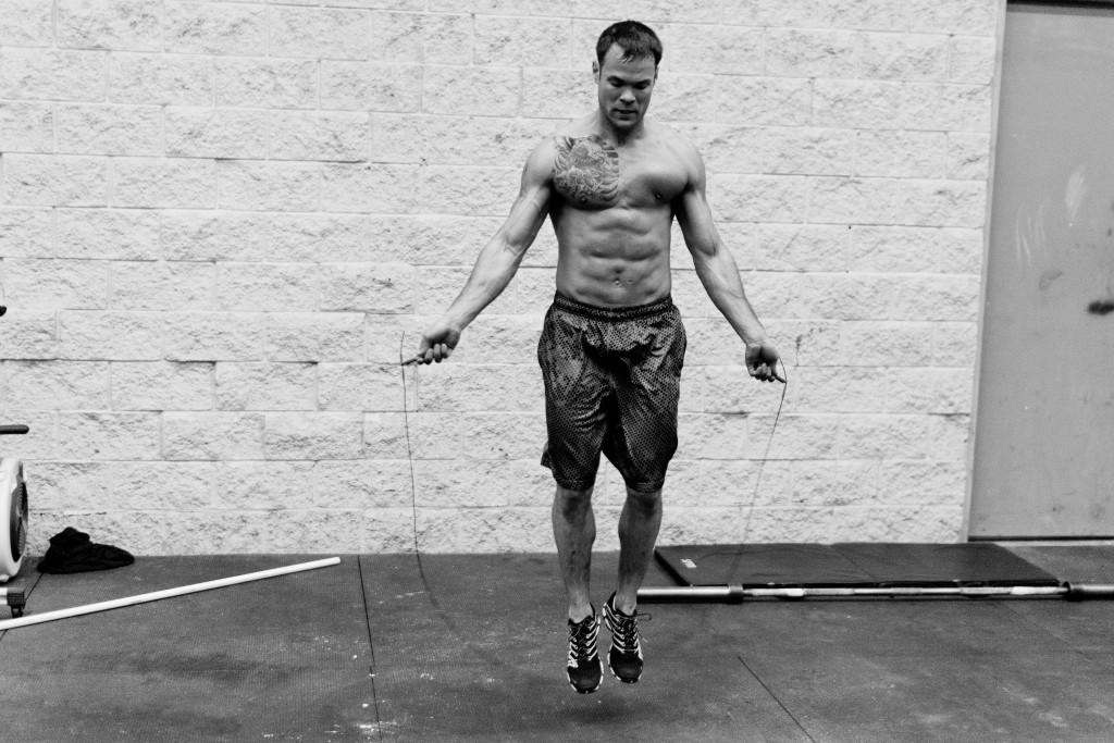 man doet double unders